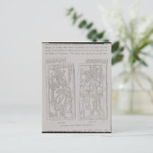 Skulpturierte Steine aus dem 'Tempel der Postkarte (Stehend Vorderseite)