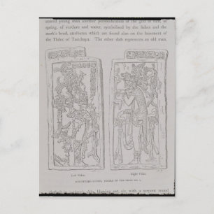 Skulpturierte Steine aus dem 'Tempel der Postkarte