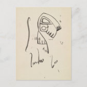 Skulpturstudien | Henri Gaudier-Brzeska Postkarte (Vorderseite)