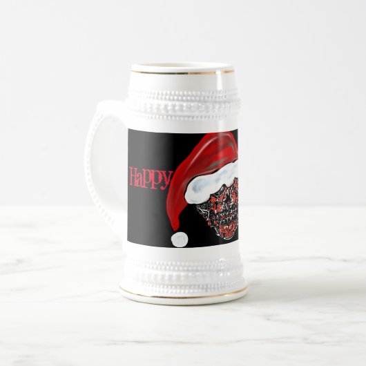 SKULTUREN BIERGLAS (Vorderseite Links)