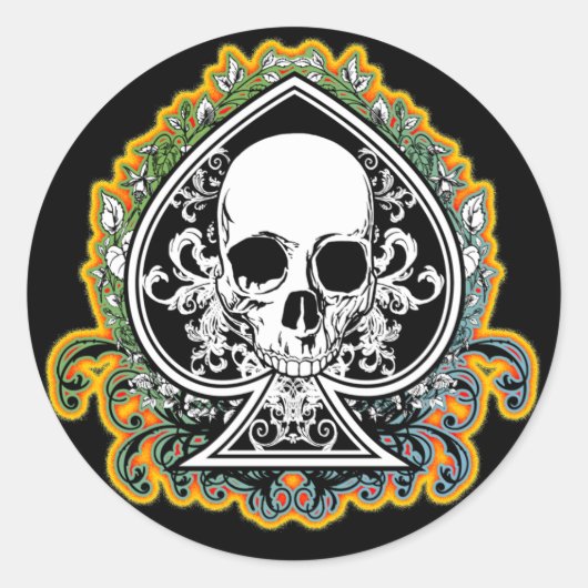 SKULTURRAUM RUNDER AUFKLEBER (Vorderseite)