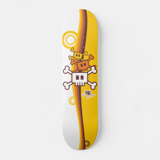 Skulz Gruppe Skateboard (Vorderseite)
