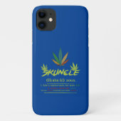 Skuncle Definition Rauchen Uncle Funny Stoner Case-Mate iPhone Hülle (Rückseite)