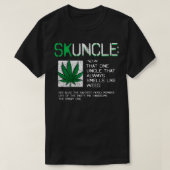 Skuncle Funny Favorite Onkel, die immer riecht L T-Shirt (Design vorne)