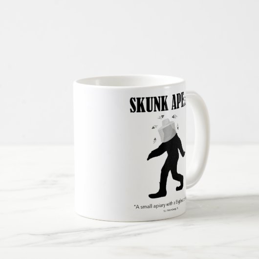 SKUNK APEiary coffee Tasse (VorderseiteRechts)