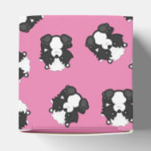 Skunk Baby Dusche Pink Geschenkschachtel (Oben)