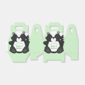 Skunk Baby Shower Green Geschenkschachtel (Ungefaltet)