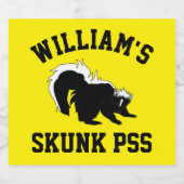 Skunk Bierflaschenetikett (Einzelnes Label)