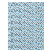 Skunk Birthday Party Blue Tischdecke (Vorderseite)