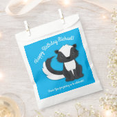 Skunk Birthday Party Geschenktütchen (Ausgeschnitten)