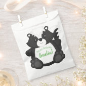 Skunk Birthday Party Geschenktütchen (Ausgeschnitten)