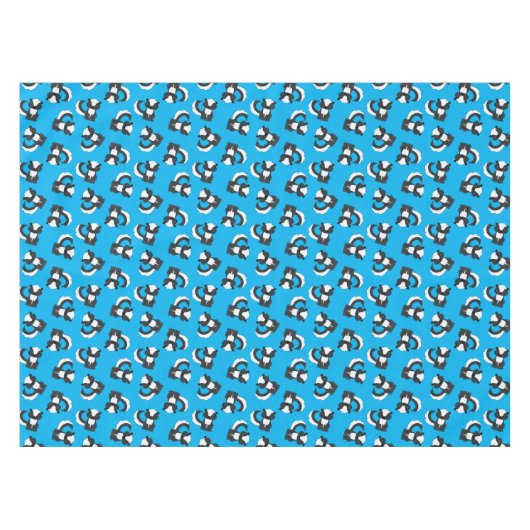 Skunk Birthday Party Tischdecke (Vorderseite (Horizontal))