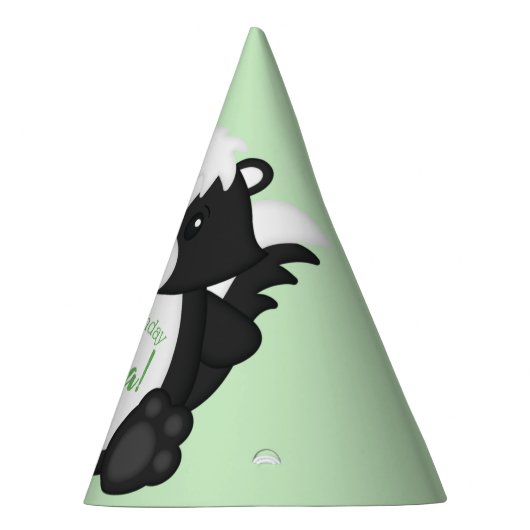 Skunk Birthday Partyhütchen (Rechts)