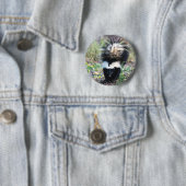Skunk Black and White Button (Beispiel)