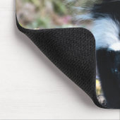 Skunk Black and White Mousepad (Ecke)