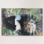 Skunk Black and White Puzzle (Horizontal)