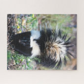 Skunk Black and White Puzzle (Horizontal)