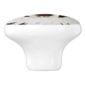 SKUNK & BUTTERFLY KERAMIKKNAUF (Seitenansicht)