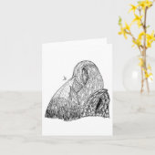 Skunk Cabbage Karte (Gelbe Blume)