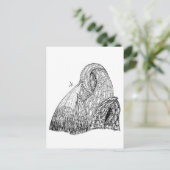 Skunk Cabbage Postkarte (Stehend Vorderseite)