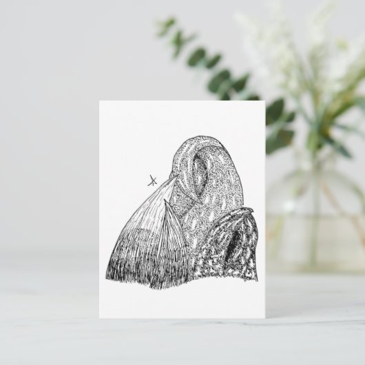 Skunk Cabbage Postkarte (Stehend Vorderseite)