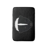 Skunk Face Badematte (Vorderseite Vertikal)