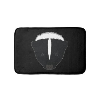 Skunk Face Badematte