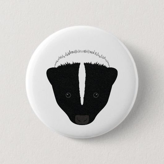 Skunk Face Button (Vorderseite)