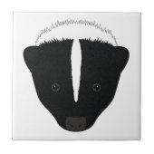 Skunk Face Fliese (Vorderseite)