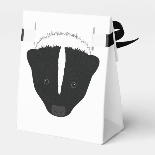 Skunk Face Geschenkschachtel (Rückseite)