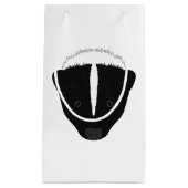 Skunk Face Kleine Geschenktüte (Vorderseite)