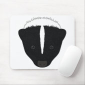 Skunk Face Mousepad (Mit Mouse)