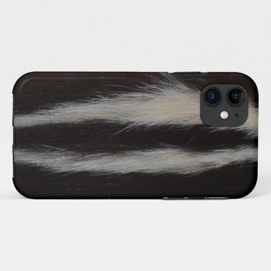 Skunk Fur Case-Mate iPhone Hülle (Rückseite (Horizontal))