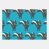 Skunk Geschenkpapier Set (Vorderseite 2)