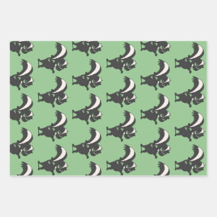 Skunk Geschenkpapier Set