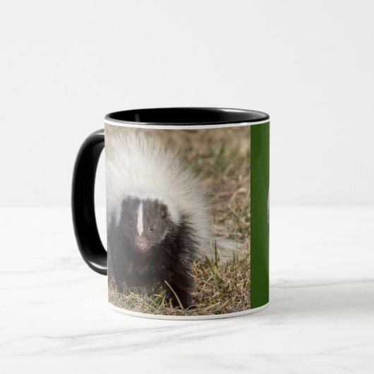 Skunk-Gesicht Tasse (Vorderseite Links)