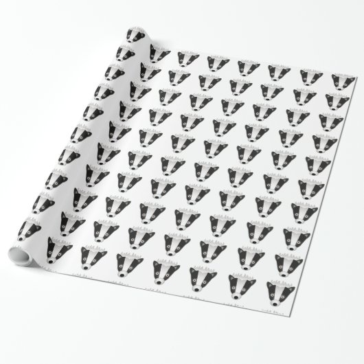 Skunk - Glossy Wrapping Paper, 30" x 15' Geschenkpapier (Ungerollt)