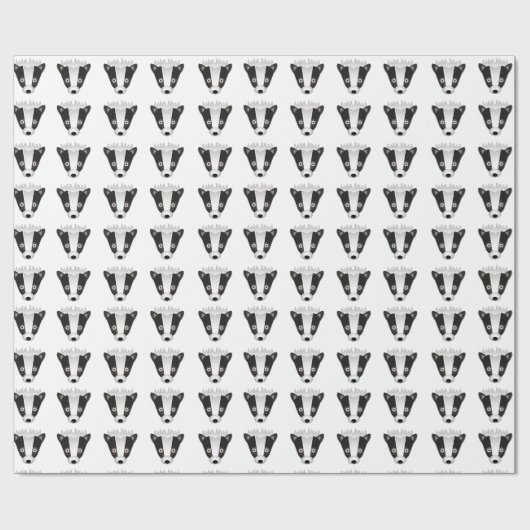 Skunk - Glossy Wrapping Paper, 30" x 15' Geschenkpapier (Flach)