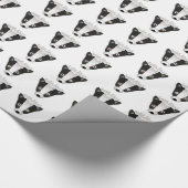 Skunk - Glossy Wrapping Paper, 30" x 15' Geschenkpapier (Ecke)