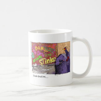 Skunk Graffiti Funny Cartoon Gifts & T-Shirt Kaffeetasse