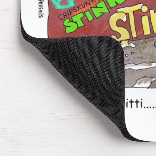 Skunk Graffiti Funny Cartoon Gifts & T-Shirt Mousepad (Ecke)