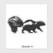 Skunk Icon Aufkleber (Blatt)