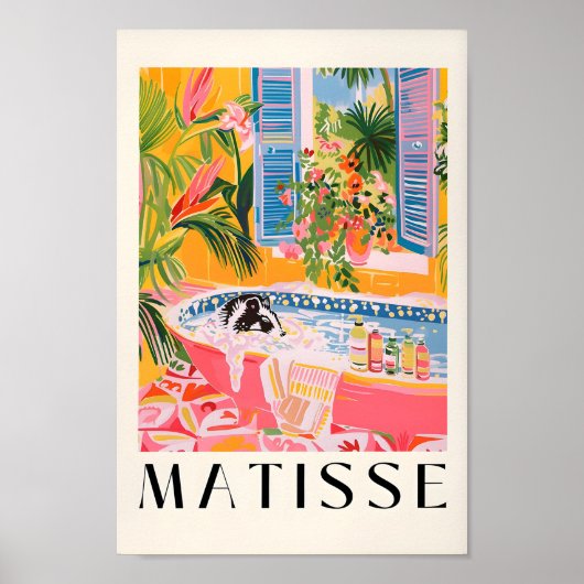 Skunk in Bathtub Poster, Poster aus der Mitte des (Vorne)