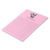 Skunk Kid Niedlich Woodland Stationary Notepad Notizblock (angewinkelt)