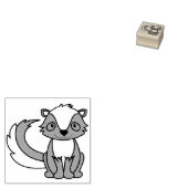 Skunk Kid's Niedliche Waldtiere Gummistempel (Stempel)