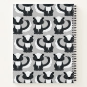 Skunk Kid's Niedliche Waldtiere Notizblock (Rückseite)