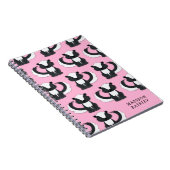 Skunk Kids Niedliches Woodland-Tier Notizblock (Rechte Seite)