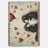 Skunk Liebe 1 Decke (Vorderseite Vertikal)