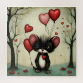 Skunk Liebe 2 Puzzle (Vertikal)