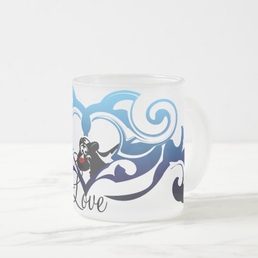 Skunk-Liebe Mattglastasse (VorderseiteRechts)